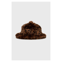 Klobouk Kangol hnědá barva