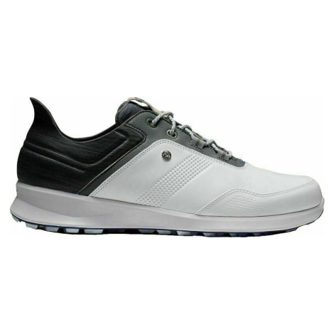 Footjoy Statos White/Charcoal/Blue Jay