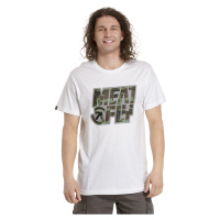 Meatfly pánské tričko Repash White | Bílá | 100% bavlna