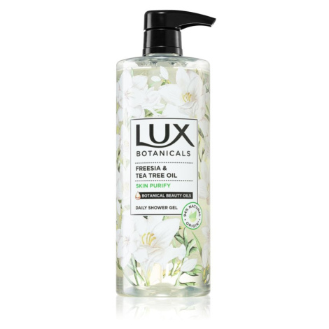 Lux Maxi Freesia & Tea Tree Oil sprchový gel s pumpičkou 750 ml