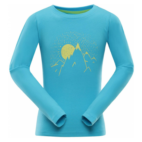 Dětské triko Alpine Pro DIDILO 3 - světle modrá