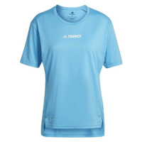 adidas TERREX MULTI TEE Dámské outdoorové tričko, modrá, velikost