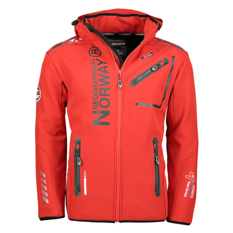 Pánská softshellová bunda GEOGRAPHICAL NORWAY Royaute GTX Barva: Červená