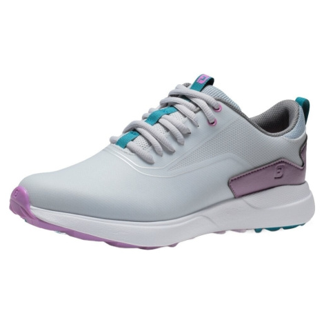 Footjoy Performa Womens Golf Shoes Grey/White/Purple