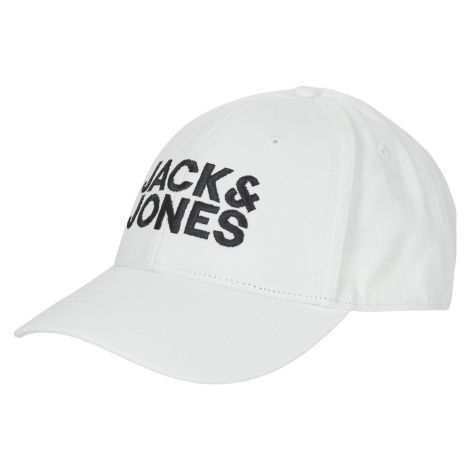 Jack & Jones JACGALL BASEBALL CAP Bílá