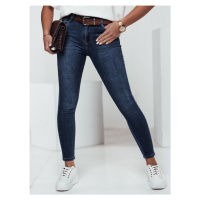 Spodnie damskie BELTZEN skinny z paskiem jeansowe Dstreet