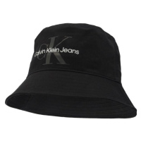 Calvin Klein MONOGRAM SOFT BUCKET HAT Unisexový klobouk, černá, velikost