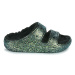 Crocs Classic Cozzzy Glitter Sandal Černá