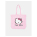 Sinsay - Taška shopper Hello Kitty - Růžová