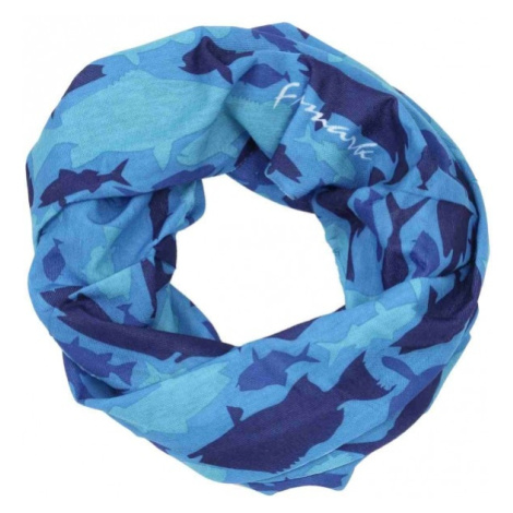 Finmark MULTIFUNCTIONAL SCARF Multifunkční šátek, modrá, velikost