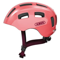 Abus Youn-I 2.0 Living Coral Dětská cyklistická helma