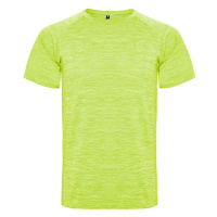 Roly Austin Dětské funkční tričko CA6654K Heather Fluor Yellow 249