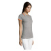 SOĽS Pasadena Women Dámské polo triko SL00578 Melange grey / Orange