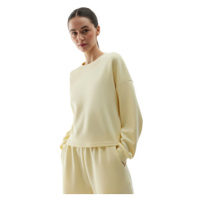 Dámská mikina 4F SWEATSHIRT-4FWSS24TSWSF1001-73S-LIGHT LEMON