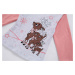 Dívčí pyžamo - KUGO MP1307, růžová světlá Barva: Růžová světlejší
