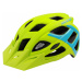 Cyklistická helma Rock Machine Edge zelená/modrá