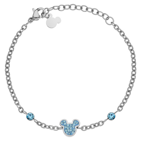 Disney Půvabný ocelový náramek Mickey and Minnie Mouse B600590RQL-B.CS