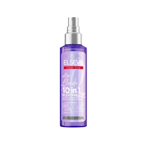 ĽORÉAL PARIS Elseve Color Vive Purple All For Blonde 10 in 1 sprej 150 ...