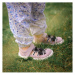 BABY BARE FEBO SUMMER Grey/Pink | Dětské barefoot sandály