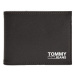 Tommy Hilfiger TOMMY JEANS pánská černá peněženka TJM MINI CC WALLET RECYCLED LTHR