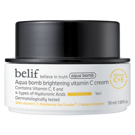 belif Aqua Bomb Brightening Vitamin C Cream Krém Na Obličej 50 ml
