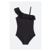 H & M - Plavky's jedním ramínkem - černá