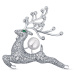 JwL Luxury Pearls Půvabná perlová brož s krystaly Jelínek JL0792