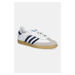 Kožené sneakers boty adidas Originals Samba OG bílá barva, JI4464