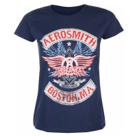 Tričko metal dámské Aerosmith - Boston Pride - ROCK OFF - AEROTS04LN