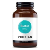 Viridian Biotin 2500ug 90 kapslí