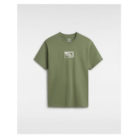 VANS Tech Box T-shirt Men Green, Size