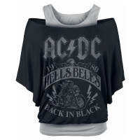 AC/DC Hells Bells 1980 Dámské tričko cerná/šedá