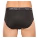 3PACK pánské slipy Calvin Klein černé (NB2568A-UB1)