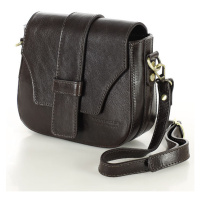 Kožená kabelka crossbody bag MAZZINI VERONA