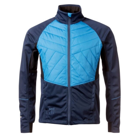 Halti TRIPLA HYBRID Pánská běžkařská bunda, modrá, velikost