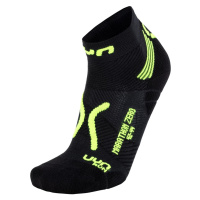 Pánské ponožky UYN Run Marathon Zero, černo-žlutá, 35-38