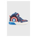 Dětské sneakers boty Geox x Marvel, Avengers tmavomodrá barva