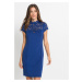 Bonprix BODYFLIRT pouzdrové šaty Barva: Modrá, Mezinárodní