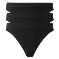 esmara® Dámské bezešvé kalhotky, 3 kusy (černá)