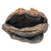 Trendový dámský koženkový batoh Ripo, meruňková
