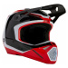 FOX V1 Nitro Helmet Fluorescent Red Přilba