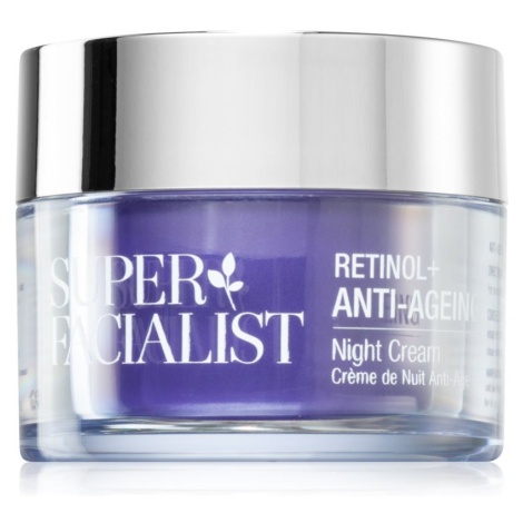 Super Facialist Retinol+ Anti-Ageing noční krém proti projevům stárnutí pleti 50 ml