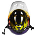Cyklistická helma Fox Speedframe Vnish Ce bílá