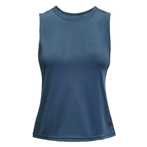 Under Armour HG Armour Muscle Msh Tank Modrá