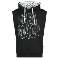Papa Roach EMP Signature Collection Mikina s kapucí cerná/bílá