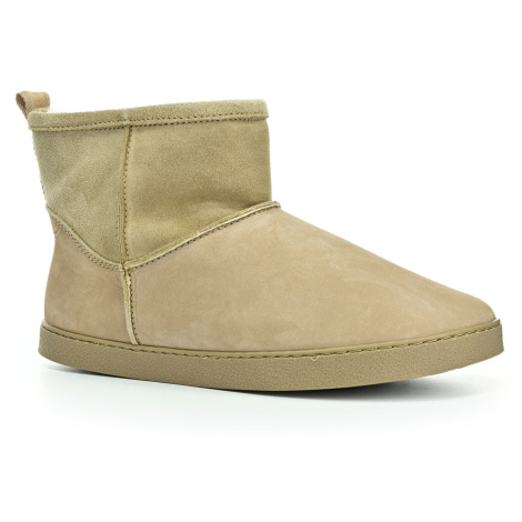 Groundies Cozy Boot Low Cappucino W