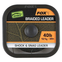 Fox Návazcová Šňůrka Naturals Braided Leader 20 m - 40lb