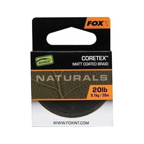 Fox Fishing Edges Naturals Coretex 20 lbs-9,1 kg 20 m
