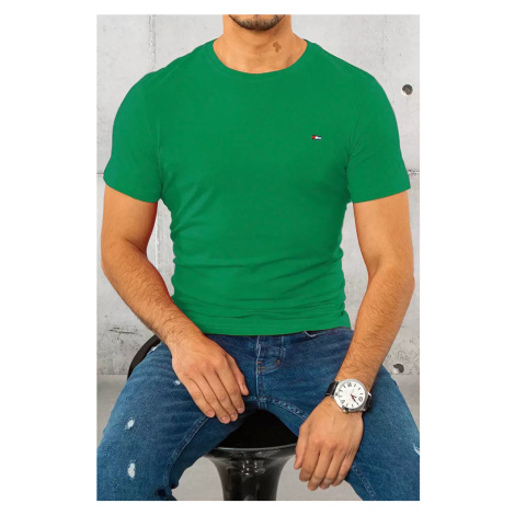 Zelené pánské tričko Dstreet