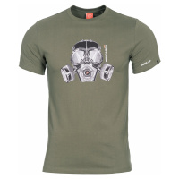 Pánské tričko Gas mask Pentagon® – Olive Green